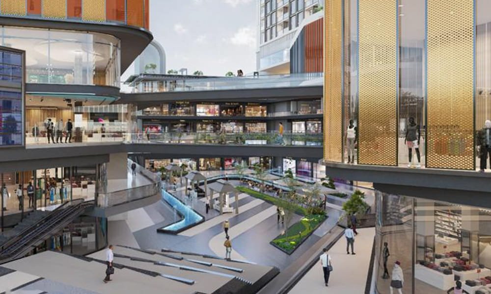 Expanded architectural rendering